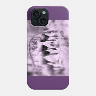 fairyland bleeding hearts, lavender tint Phone Case