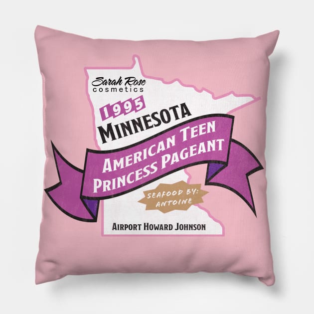 American Teen Princess Pagaent Pillow by OffBookDesigns