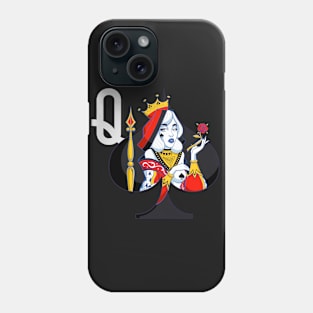 Queen of Spades Phone Case