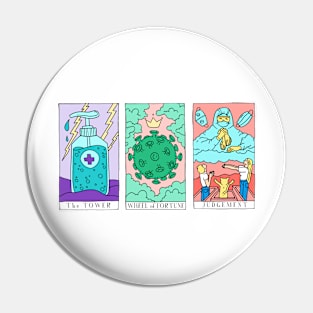 Tarot Pandemic Cards Pin