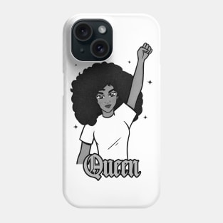 Queen Black Girl Power Phone Case