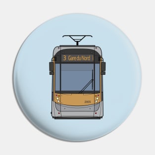 Brussels Tram Pin