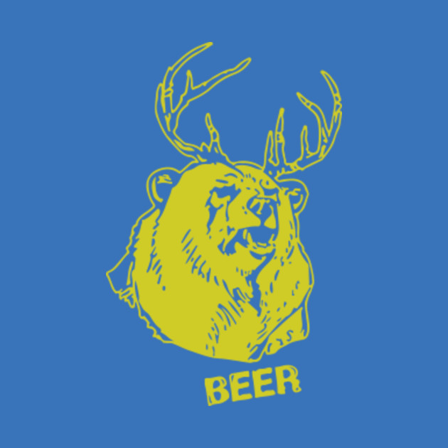 Dear Hoodie Sweatshirt Adult Navy It/'s Always Sunny in Philadelphia Beer Bear