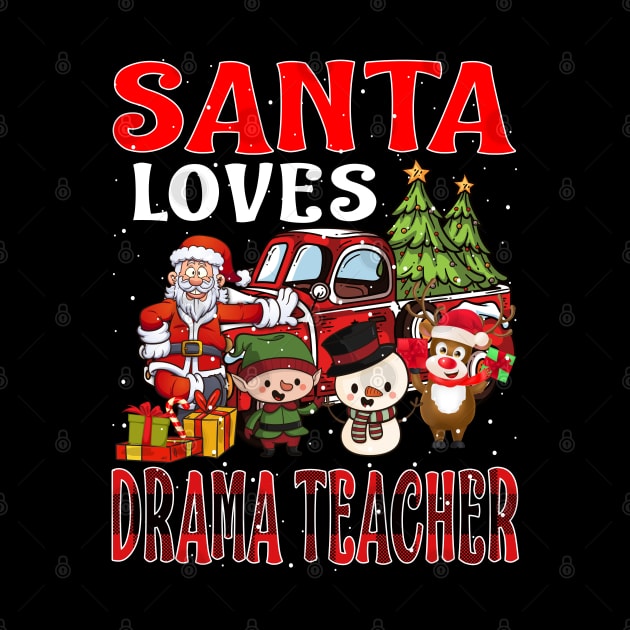 Santa Loves Drama Teacher by intelus