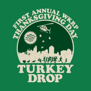 Thanksgiving Turkey Drop vintage T-Shirt