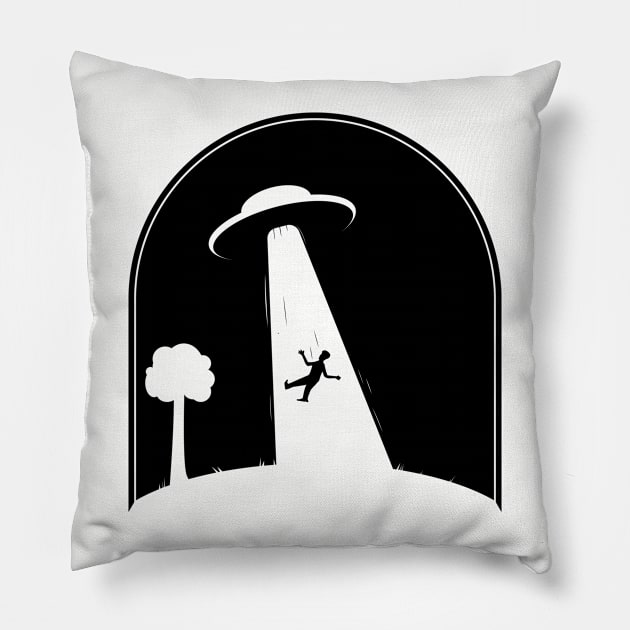 AHHH! Aliens! Pillow by Godot