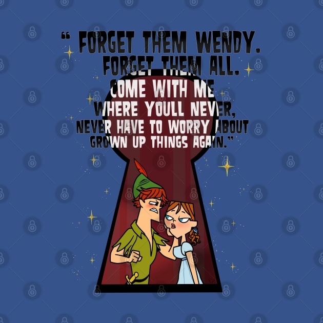 TD Wendy and Peter Pan - First meeting by CourtR