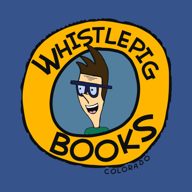 Whistlepig Books Pat Shirt Large Logo by Whistlepig Books