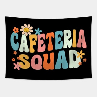 Cafeteria Squad Groovy Lunch Lady Crew Tapestry