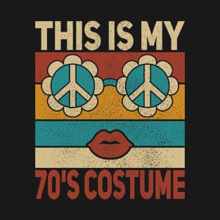 My 70s Costume 70 Styles Women 70's Disco 1970s Party Outfit T-Shirt