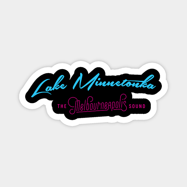 Lake Minnetonka crew tshirt Magnet by TwoAndFourMusic