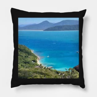 Fitzroy Island Reef to Rainforest View Pillow