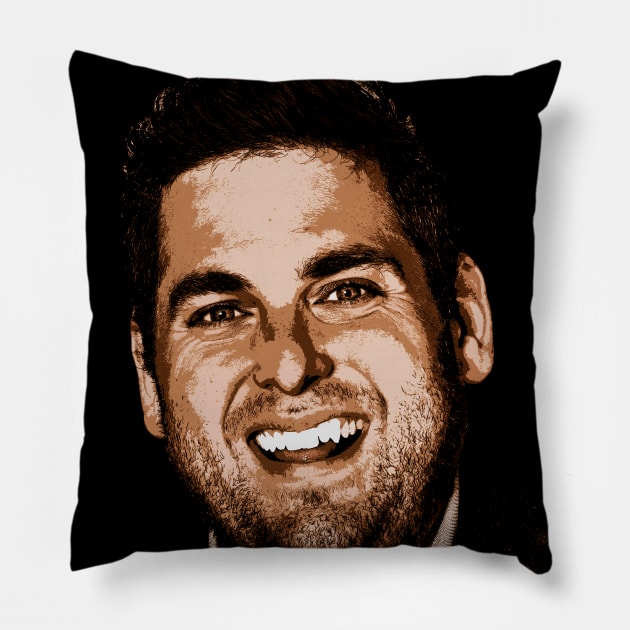 jonah hill Pillow by oryan80