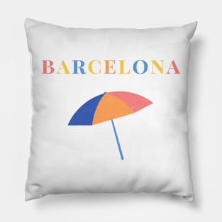 Barcelona Pastel Colour Sunbrella Holiday Pillow