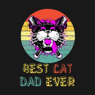 Best Cat Dad Ever Style T-Shirt