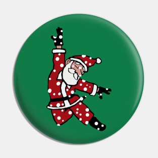 Dancing Santa 2 Pin