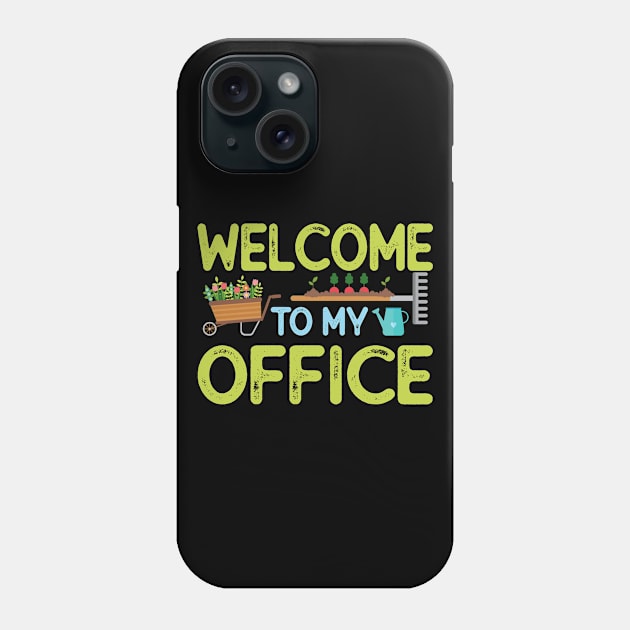 Welcome To My Office Phone Case by PixelArt