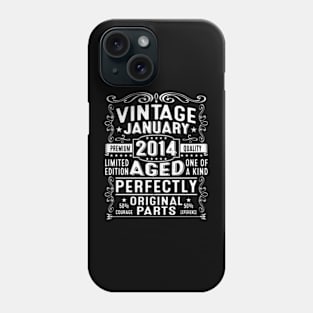 10 Year Old January 2014 Limited Edition 10th Birthday Phone Case