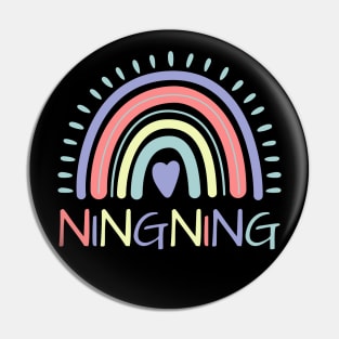 aespa NINGNING Rainbow Pin