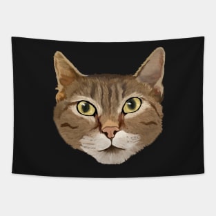 Tabby Cat Drawing Tapestry