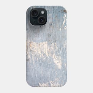 Washed out blue texture with white and cream streaks. Phone Case