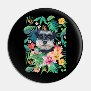 Tropical Miniature Schnauzer Pin