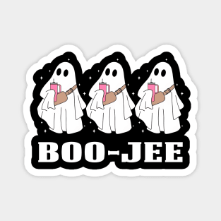 Boo Jee Spooky Season Cute Ghost Halloween Costume Boujee Magnet