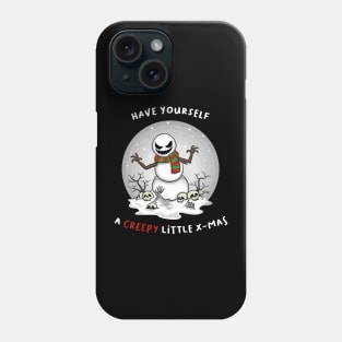 Evil Snowman Phone Case