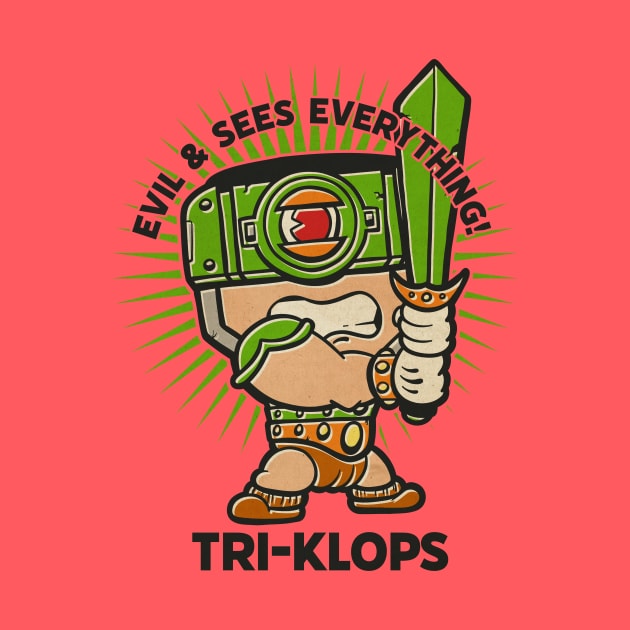 Adorable Tri-Klops He Man Toy 1980 by Chris Nixt