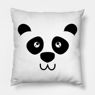 Panda Face Pillow