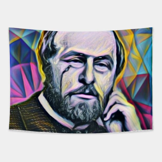 Hippolyte Taine Portrait | Hippolyte Taine Artwork 10 Tapestry by JustLit