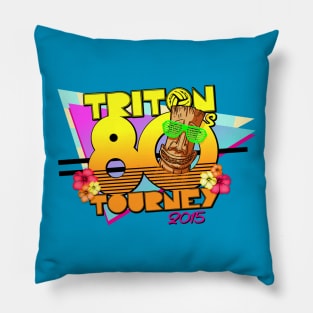 Triton 80's/Hawaiian Theme Mash Pillow