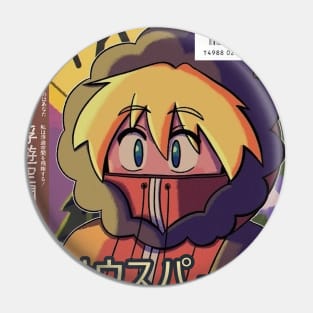 Vaporwave anime cartoon retro aesthetic Pin