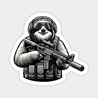 Tactical Sloth Magnet