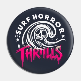 Surf Horror Pin