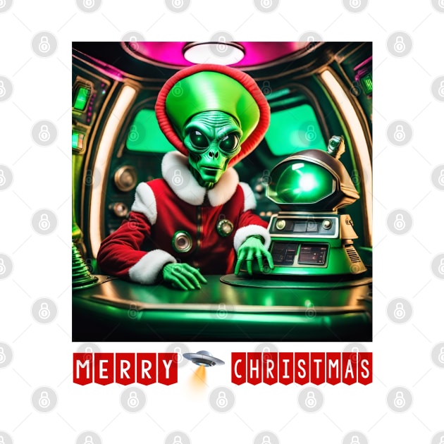 alien christmas by Studio468