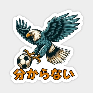 Football player Eagle Magnet