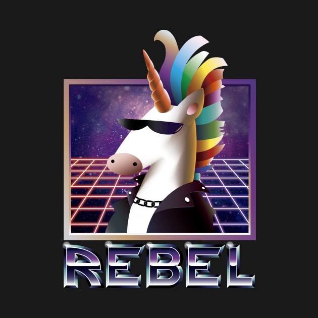 rebel unicorn by walterorlandi