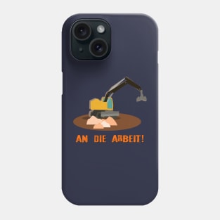 power shovel Illustration Children Phone Case