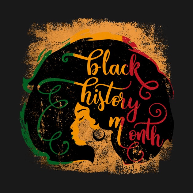 black history month woman by Mstudio