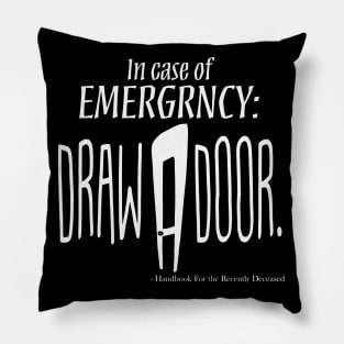 Draw a Door Pillow