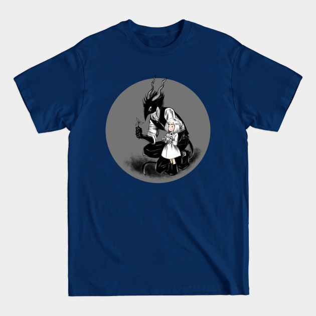 siuil a run, the sensei with shiva - Anime Girls - T-Shirt