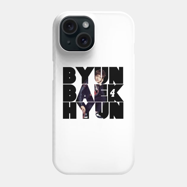 EXO Baekhyun Full Name OT12 Phone Case by iKPOPSTORE