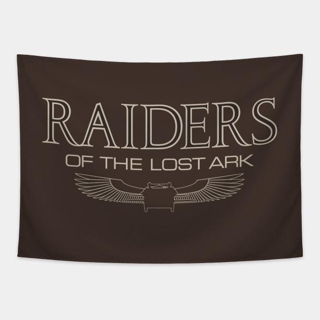 Raiders of the Lost Ark Title Tapestry by SpruceTavern