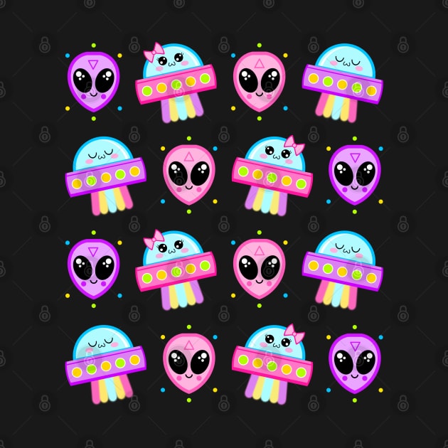 Candy UFO Invasion! by KirstyFinnigan