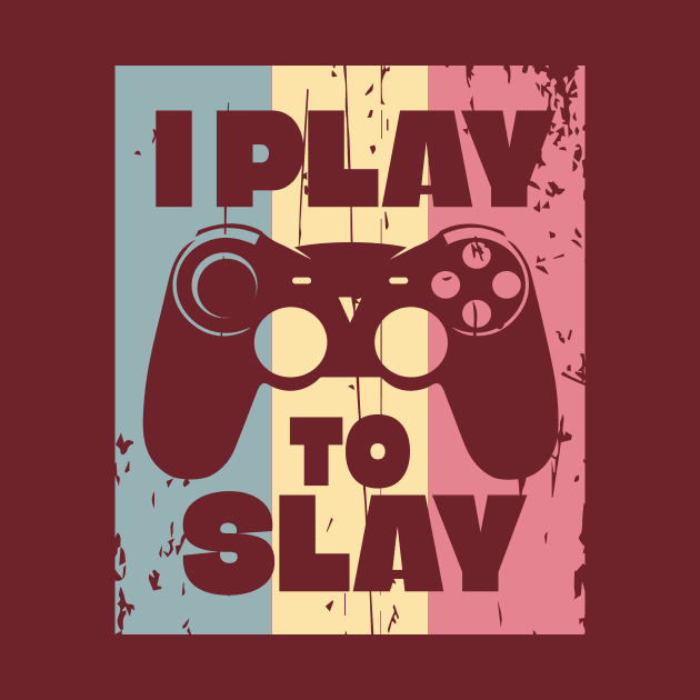 Vintage Video Game Player Retro Gift by ArtOnTheRun