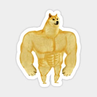 Swole Doge Magnet