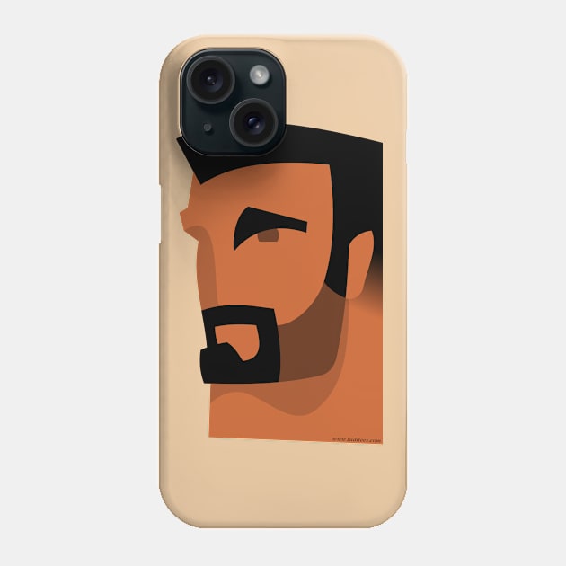 Man Phone Case by tuditees