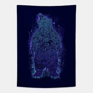 Electric Bear Tapestry