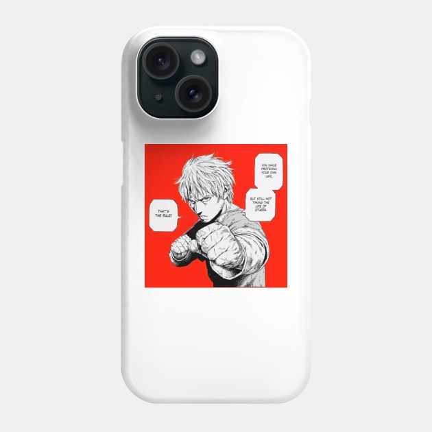 Vinland Saga - Peaceful Thorfinn Phone Case by BadassManga